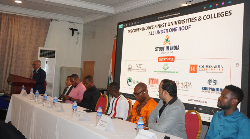 Study in India Education Fair 2026 in Monrovia - 18 February 2026.
